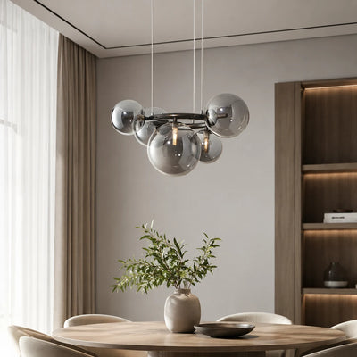 Кръгла лампа, Venere Zodiaco, 1 5xg9 кръг, метал, черен, регулируема височина