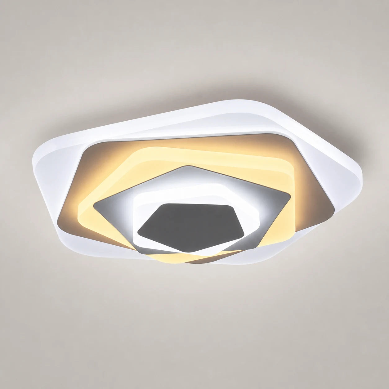 LED полилей SIENA 40W, диаметър 23 см, студена/топла/неутрална светлина, бял - 01_LL660WH.png