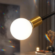 Lustra Modernist Hexa 8 Duo, 8x E27, Negru și Auriu, Design Modern - 04_LC362-8BKGD.png