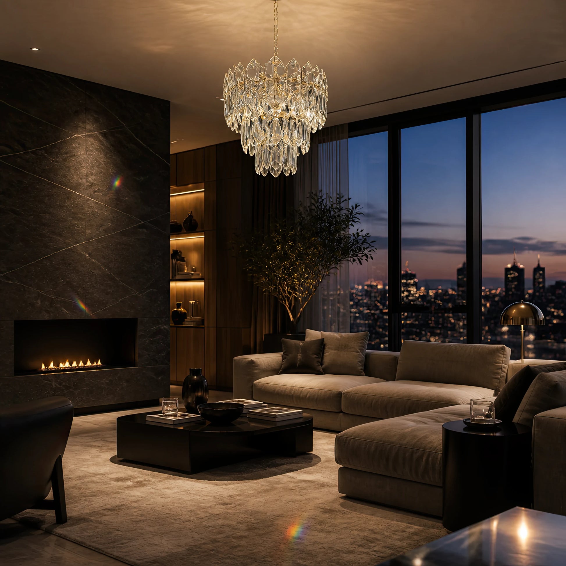 Кристален полилей WINDSOR Petito 3xE14, диаметър 29 см, блестящ хром, регулируема височина - 05_CC800-300CH.png