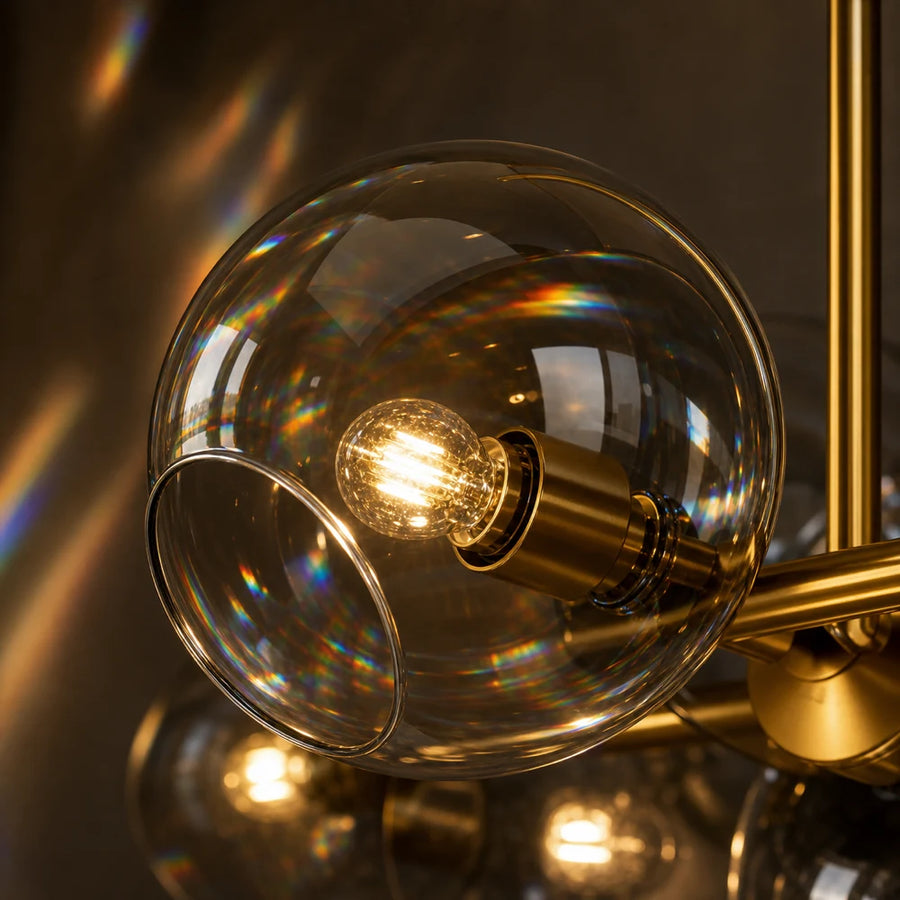 Полилей Globe, MODEST Grand, 8xE27, злато, метал - 05_LC809-8.png