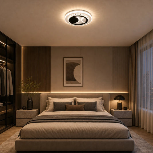 Кристален LED полилей ARIELLA 39W, кръгъл, студена/топла/неутрална светлина, черен - 05_LL602BK.png