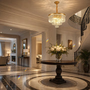 Кристален полилей CHAMBORD Petito 3xE14, диаметър 28 см, матово злато - 06_CC930-300GD.png