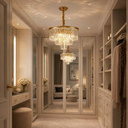 Кристален полилей CHAMBORD Petito 3xE14, диаметър 28 см, матово злато - 08_CC930-300GD.png