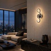 LED стенна лампа Key Sol 34W Студена/Топла/Неутрална светлина Метално черно - 09_AL861BK.png