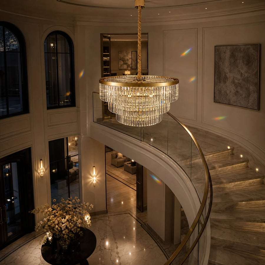 Кристален полилей CHAMBORD Nobile 5xE14, диаметър 38 см, матово злато - 09_CC930-400GD.png