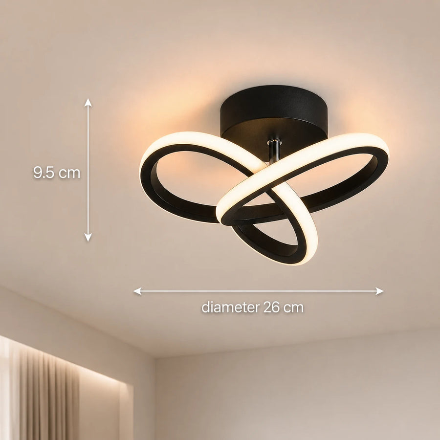 LED полилей VERTEX Infinitum 13W, студена/топла/неутрална светлина, черен - 09_LL563BK.png