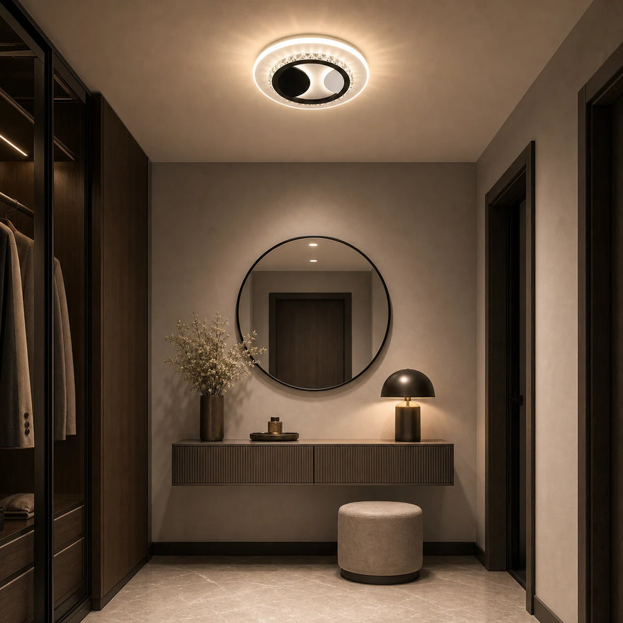 LED кристален полилей ARIELLA 39W, кръгъл, студена/топла/неутрална светлина, черен - 09_LL602BK.png