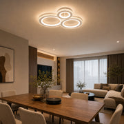 LED полилей с дистанционно управление и кристал NOVA ROTONDA RGB 75W, 3 кръга, Студена/Топла/Неутрална светлина, Димируем, Бял - 09_LT073-3WH.png