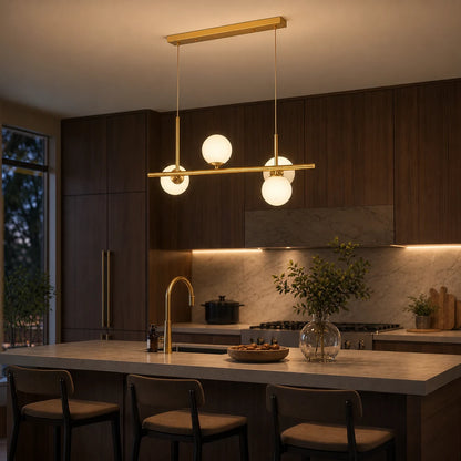 LOFT Pavilion Модерен полилей с крушка, 4x G9, злато, метал, регулируема височина - 11_LC800-4GD.png