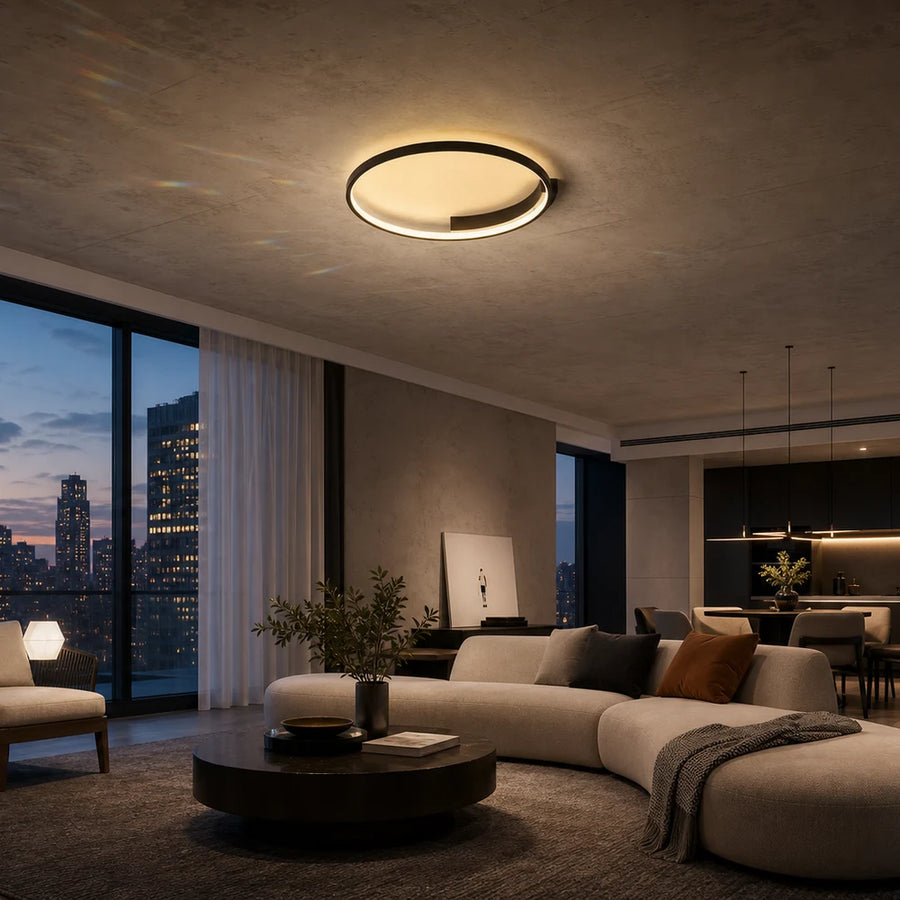 Lustra LED cu telecomanda LETIZIA 34W, Rotunda, lumina Rece/Calda/Neutra, Dimabila, Negru - 11_LT127BK.png