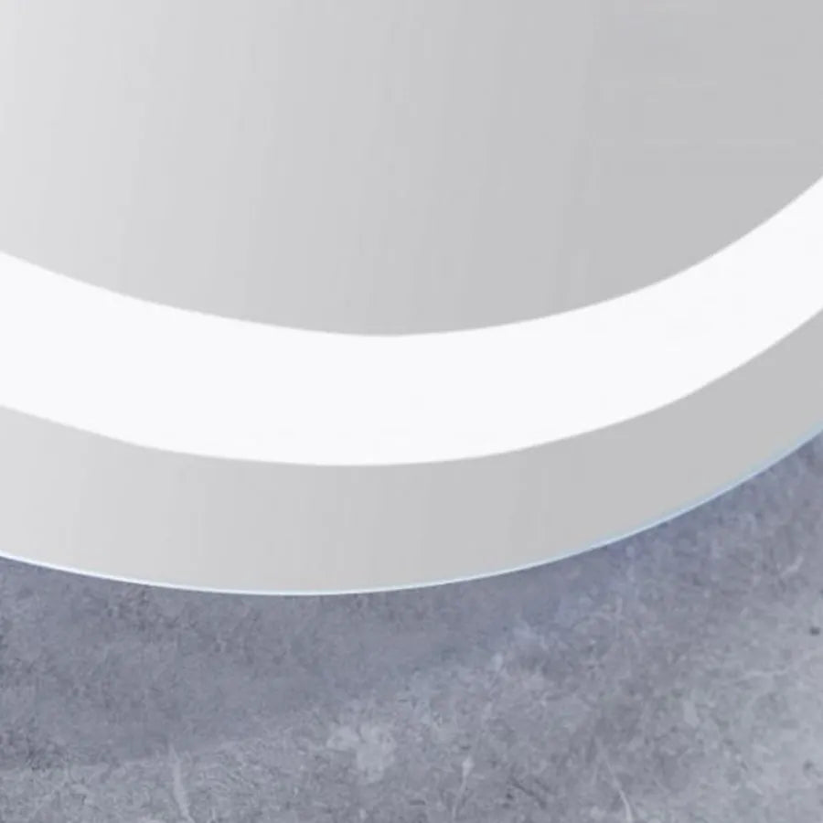 Кръгло LED огледало, 70 см, Celeste MotionGlow Marcello, система против мъгла, часовник и термометър, димируема, топла неутрална студена светлина 3000K/4000K/6000K Marcello Огледала Заглавие по подразбиране Alessandro Design