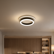 МОДЕРЕН LED полилей 25W, диаметър 20 см, кръгла, студена/топла/неутрална светлина, черни LED полилеи Заглавие по подразбиране Alessandro Design