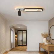 LED полилей с регулируем проектор FISSO Camilla 49W, светлина 3000/4000/6000k, черен LED полилей Заглавие по подразбиране Alessandro Design
