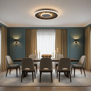 Lustra LED cu telecomandă LT656BK, 3000/4000/6000K, Ø40.5,46W, Negru Lustre LED cu Telecomanda Default Title Alessandro Design