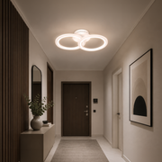 LED полилей с дистанционно BETTY 27W, 2 кръга, студена/топла/неутрална светлина, димируем, бял LED полилей с дистанционно управление Заглавие по подразбиране Alessandro Design