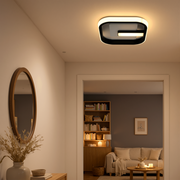 LED полилей VICTORIA 19W, квадратен, студена/топла/неутрална светлина, черен, бял LED полилей Заглавие по подразбиране Alessandro Design