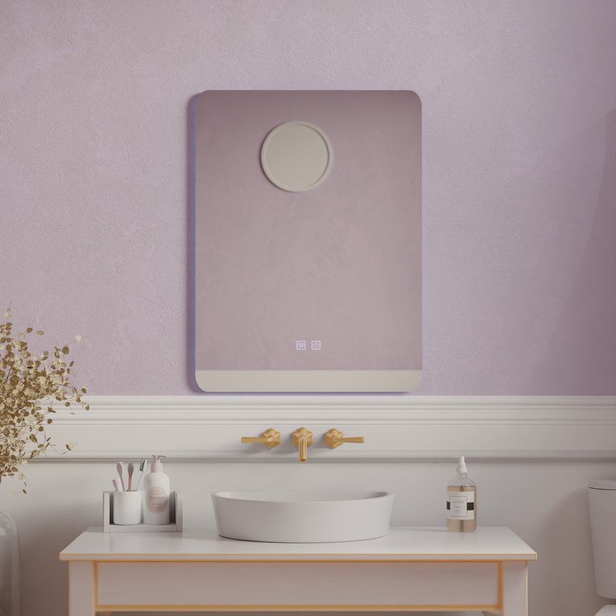 Touch Alexandra LED Mirror, Demister System 45X60cm Korman Mirrors E Заглавие по подразбиране Alessandro Design
