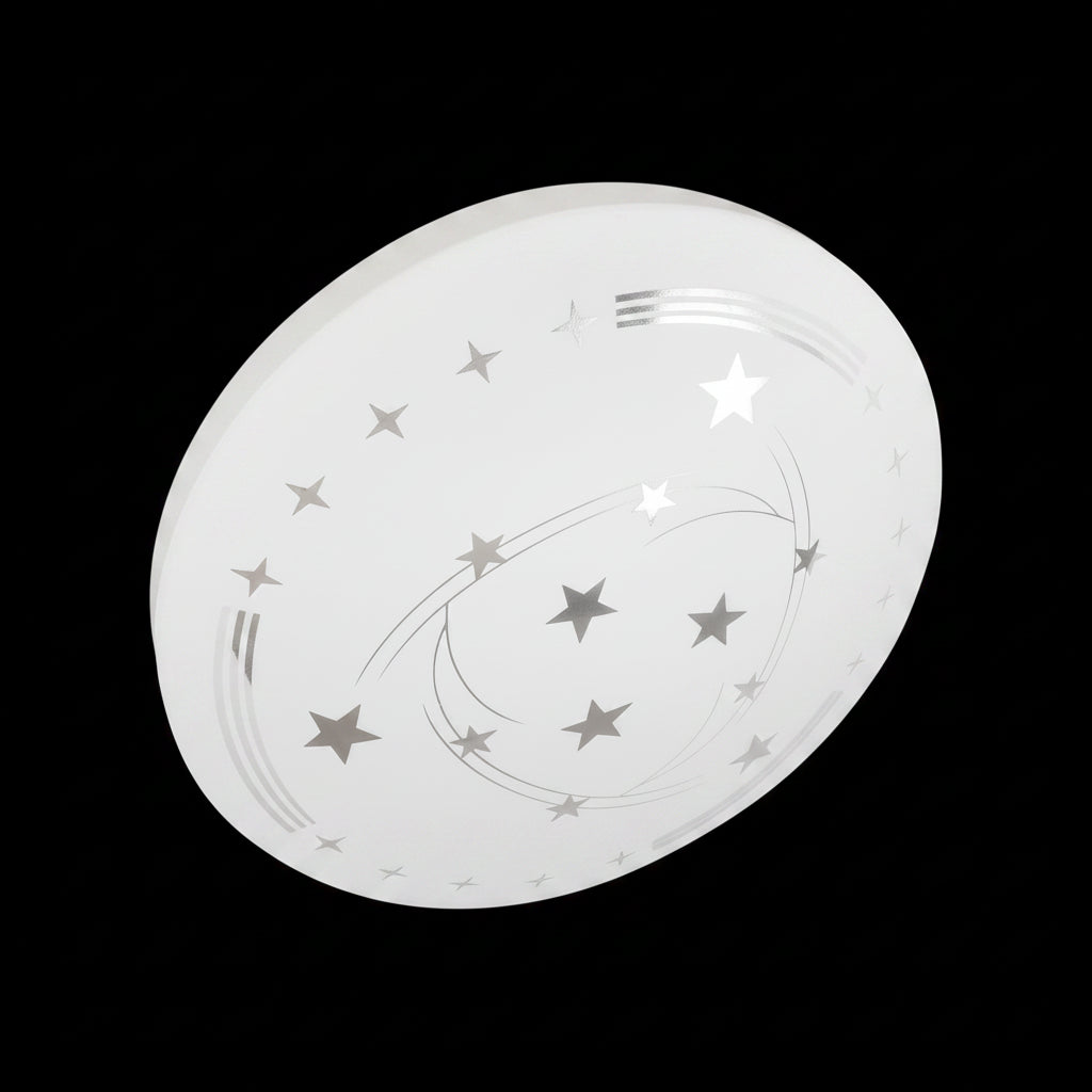 Plafonieră LED Stele 23 cm, 22W, 3000K / 4000K / 6000K, Alb, Metal si Acril Plafoniere LED Default Title Alessandro Design