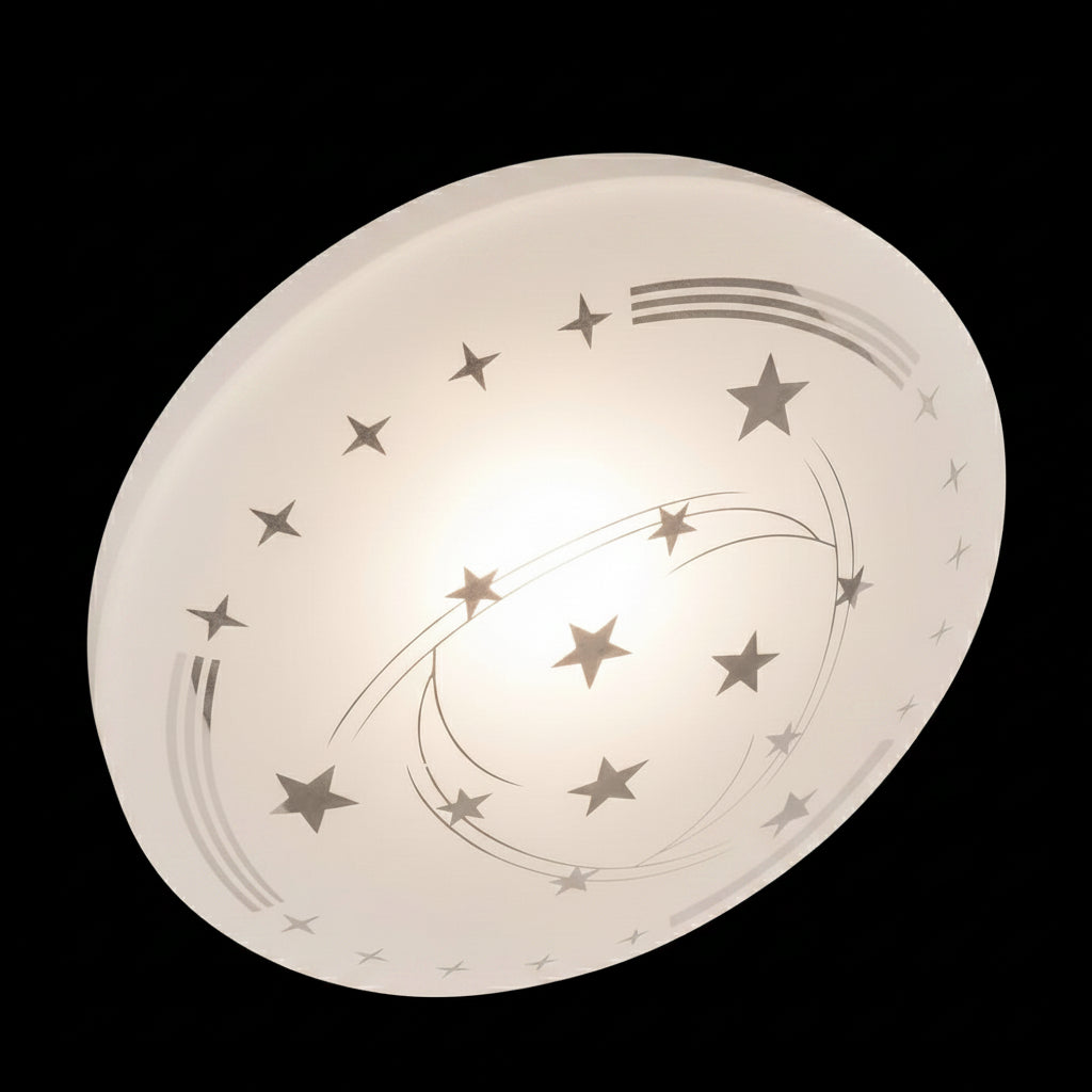 Plafonieră LED Stele 35 cm, 31W, 3000K / 4000K / 6000K, Alb, Metal si Acril Plafoniere LED Default Title Alessandro Design