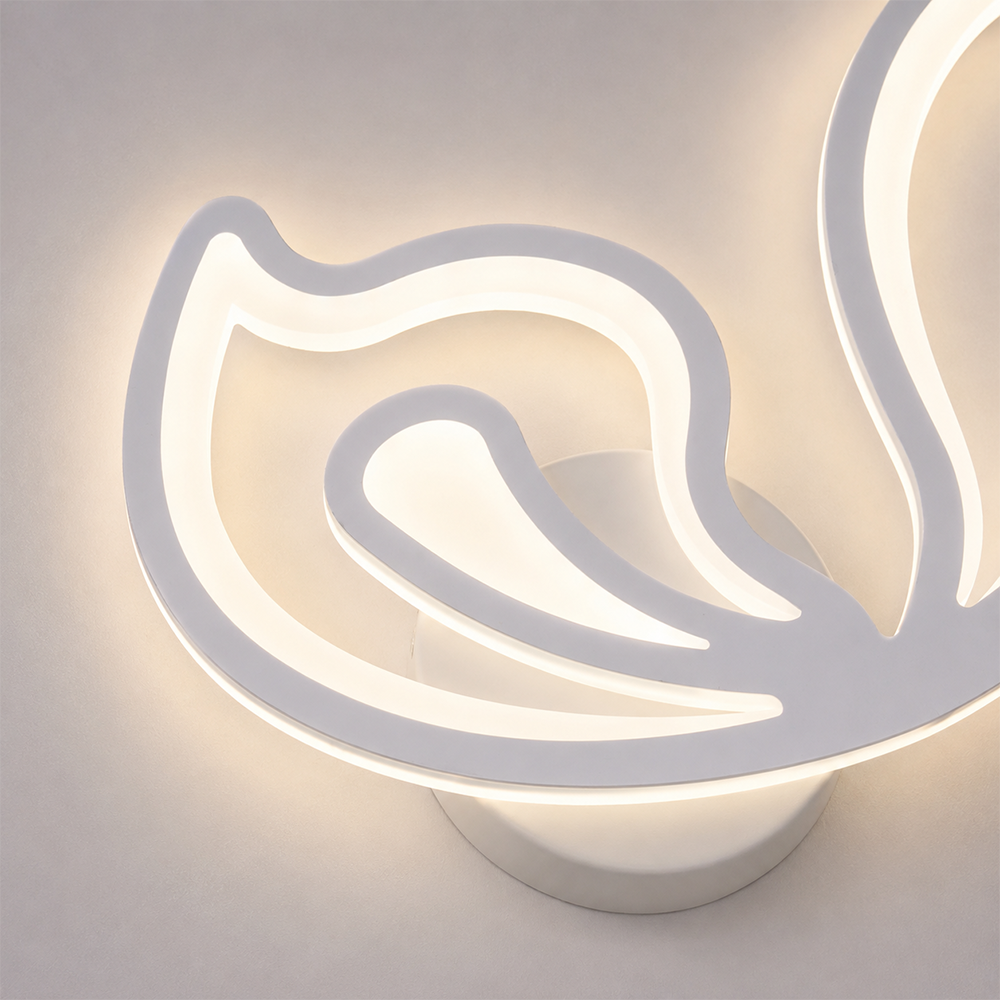 LED полилей с дистанционно управление LILY 86W, 5 елемента, Студена/Топла/Неутрална светлина, Димируем, Бял LED полилей с дистанционно управление Default Title Alessandro Design