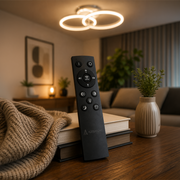 LED полилей с дистанционно BETTY 27W, 2 кръга, студена/топла/неутрална светлина, димируем, бял LED полилей с дистанционно управление Заглавие по подразбиране Alessandro Design