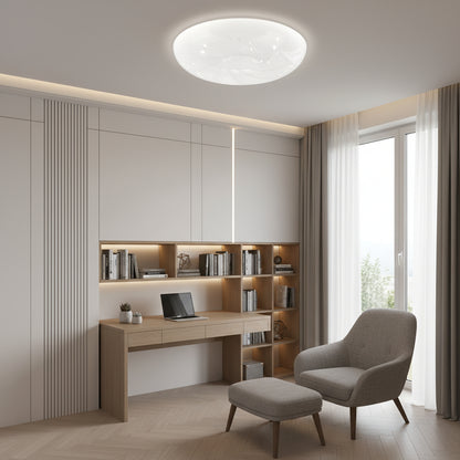 Plafonieră LED 35 cm, 31W, 3000K / 4000K / 6000K, Alb, Metal si Acril Plafoniere LED Default Title Alessandro Design