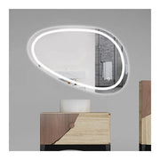 LED огледало, 80x45cm, Disegno Touch Marcello, Demister System, Dimabila Mirrors Korman E Заглавие по подразбиране Alessandro Design