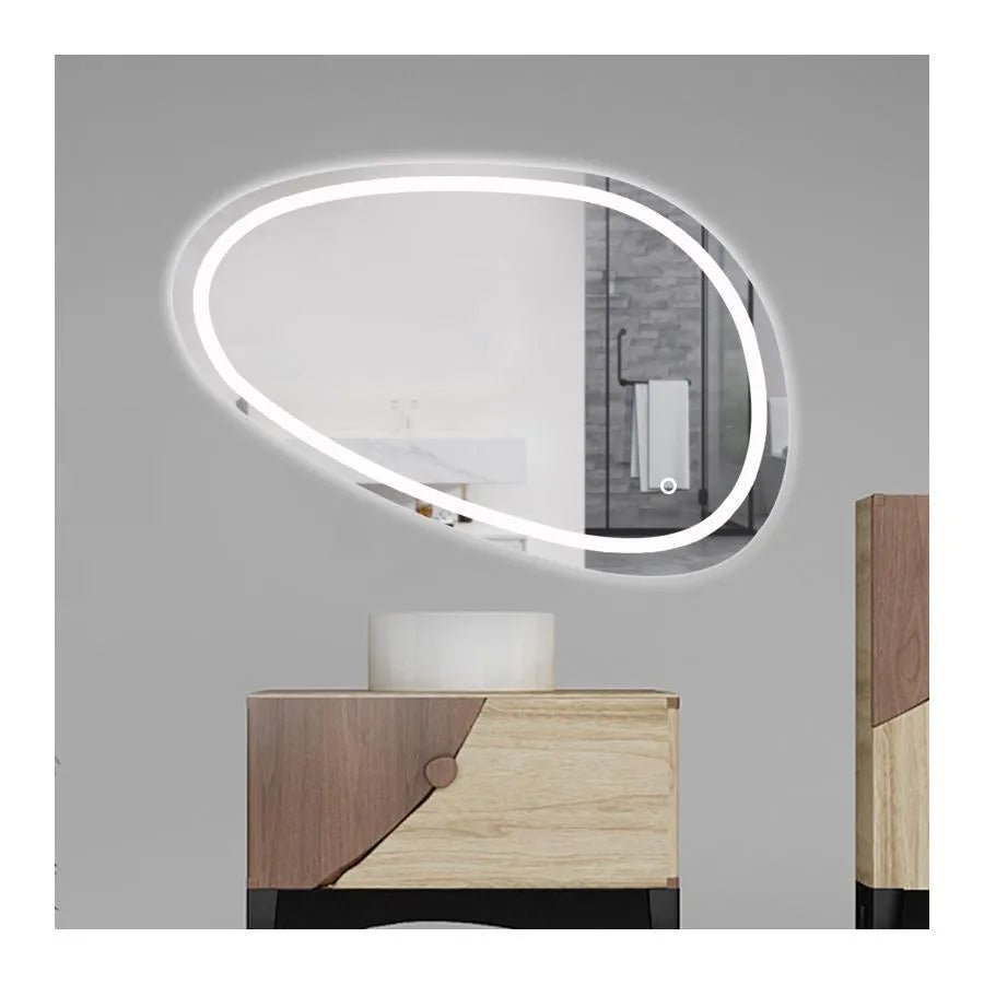 LED огледало, 80x45cm, Disegno Touch Marcello, Demister System, Dimabila Mirrors Korman E Заглавие по подразбиране Alessandro Design