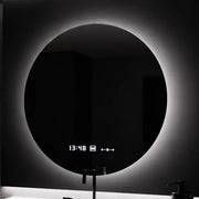 LED кръгло огледало, 70 см, Serenite MotionGlow Marcello, система за обезпотяване, часовник и термометър, димируеми огледала Marcello Заглавие по подразбиране Alessandro Design