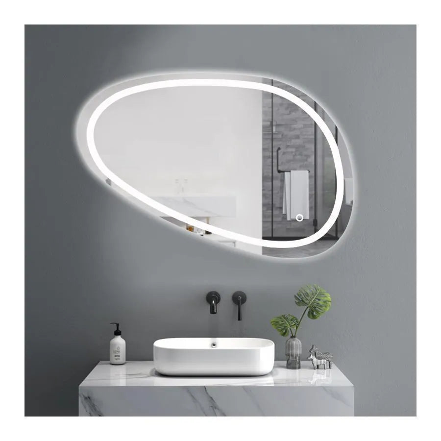 LED огледало, 80x45cm, Disegno Touch Marcello, Demister System, Dimabila Mirrors Korman E Заглавие по подразбиране Alessandro Design