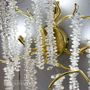 Стенна лампа Cristal Chandler 3x G9 Gold Интериорна стенна лампа Заглавие по подразбиране Alessandro Design