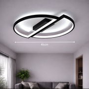 LED полилей с дистанционно управление VECTOR ARCUS 52W, 2 елемента, Студена/Топла/Неутрална светлина, Димируем, Черен LED полилей с дистанционно управление Default Title Alessandro Design