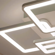 LED полилей с дистанционно управление ELLA 119W, 6 квадрата, студена/топла/неутрална светлина, димируем, бял LED полилей с дистанционно управление Default Title Alessandro Design