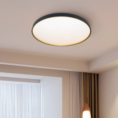 Fantas LED таванно осветление 46W, кръгло, Abs, бяло и черно LED таванно осветление Заглавие по подразбиране Alessandro Design