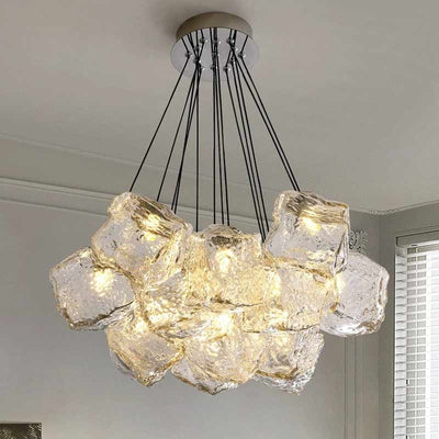 Полилей ECOLUCE MODERN, глобус, 13xE27, регулируема височина, хром