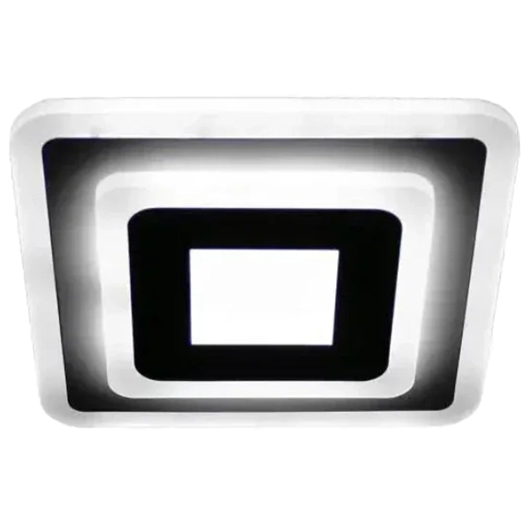 LED полилей MORNIKA 14W, диаметър 25 см, квадрат, неутрална светлина, бял LED полилей Заглавие по подразбиране Alessandro Design