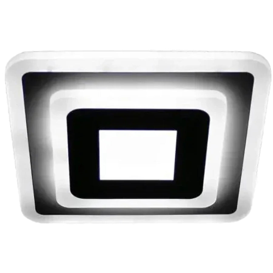 LED полилей MORNIKA 14W, диаметър 25 см, квадрат, неутрална светлина, бял LED полилей Заглавие по подразбиране Alessandro Design