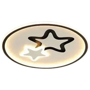 LED полилей с дистанционно управление EMELIANA 57W, Звезда, Студена/Топла/Неутрална светлина, Димируем, Черен LED полилей с дистанционно управление Default Title Alessandro Design