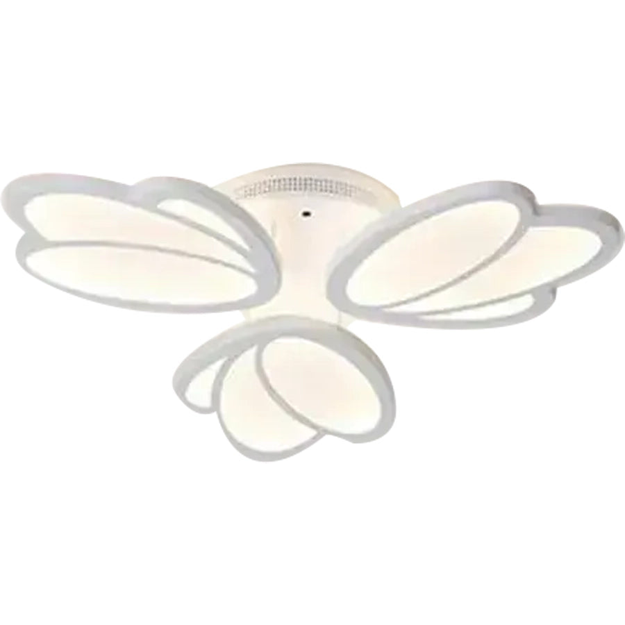 LED полилей с дистанционно управление TULIP 45W, 3 венчелистчета, студена/топла/неутрална светлина, димируем, бял LED полилей с дистанционно управление Default Title Alessandro Design