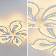 LED полилей с дистанционно управление JASMINE 66W, 5 венчелистчета, студена/топла/неутрална светлина, димиране, бял LED полилей с дистанционно управление Заглавие по подразбиране Alessandro Design