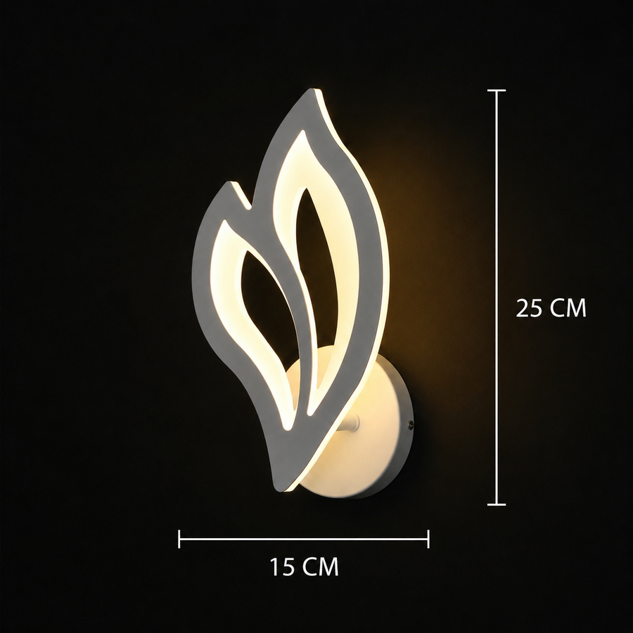 LED лампа LILY 14W Petal Light Студен/Топъл/Неутрален акрил и бял метал
