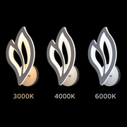 LED лампа LILY 14W Petal Light Студен/Топъл/Неутрален акрил и бял метал