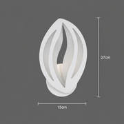 LED лампа ORCHID 15W Petal Студена/Топла/Неутрална светлина Акрил Метал Бял