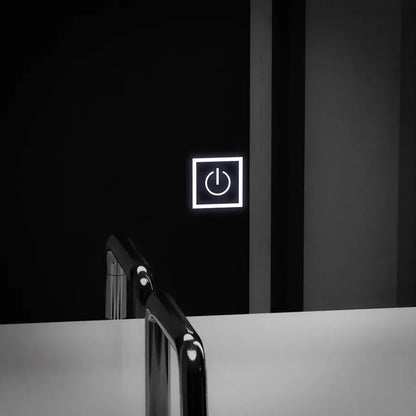 Правоъгълно LED огледало, 60x80cm, Getame Touch Обикновено LED огледало Заглавие по подразбиране Alessandro Design