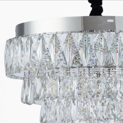 MEILI CRYSTAL CASCADA 300 – Кристален LED полилей, 52W, Ø300 mm, с дистанционно управление Кристални полилеи Заглавие по подразбиране Alessandro Design