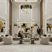 Кристален полилей BLOIS Eleganza 8xE14, диаметър 50 см, черен, регулируема височина