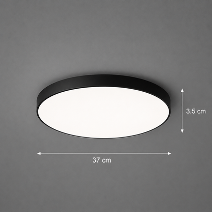 SOLIS LED плафон 37cm 32W Cold Light Черен