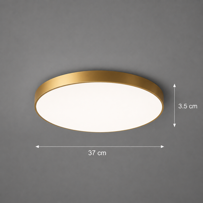 SOLIS LED плафон 37cm 33W Cold Light Gold