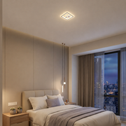LED полилей KATHLEEN RGB 25W, Топла/Неутрална светлина, Бяло
